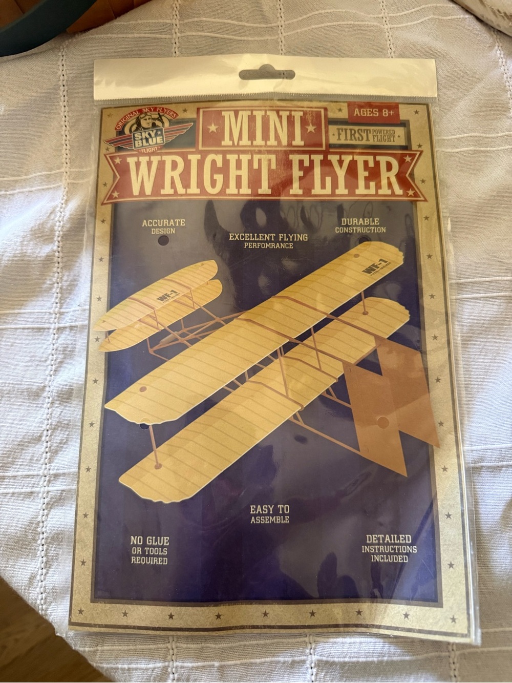 Mini Wright Flyer Wood Model Kit